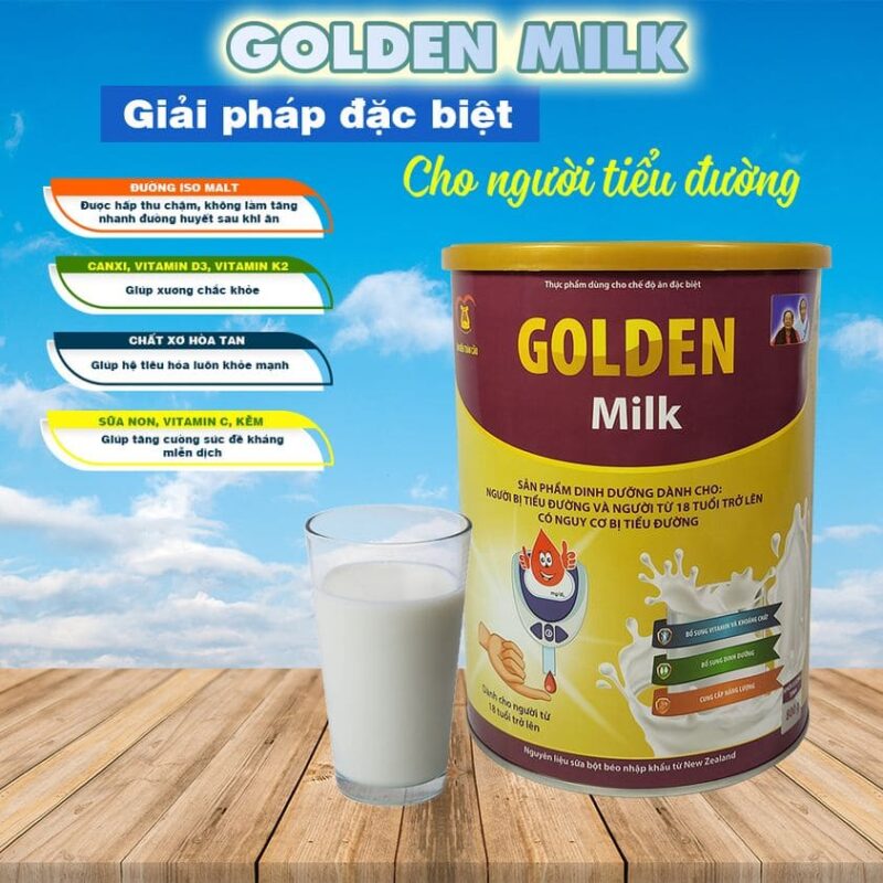 Golden Milk - Giải pháp chuyên biệt cho người tiểu đường