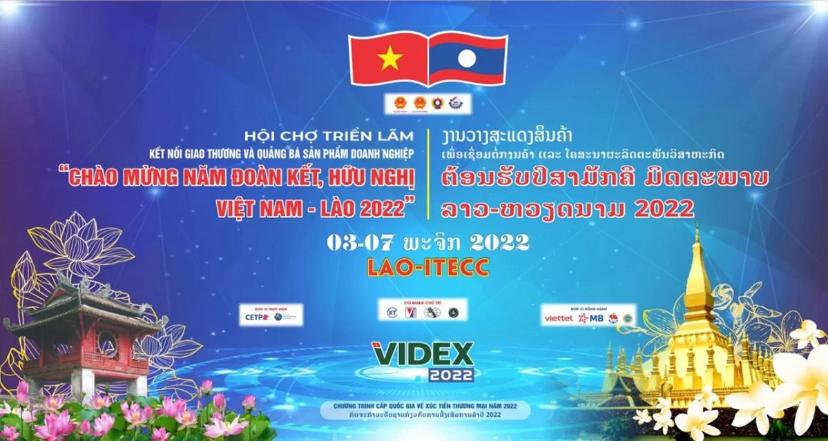 Hội nghị triển lãm sản phẩm Việt Lào 2022