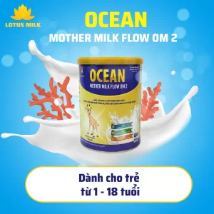 Sữa bột Ocean Mother Milk Flow OM 2 (cho trẻ 01-18 tuổi)