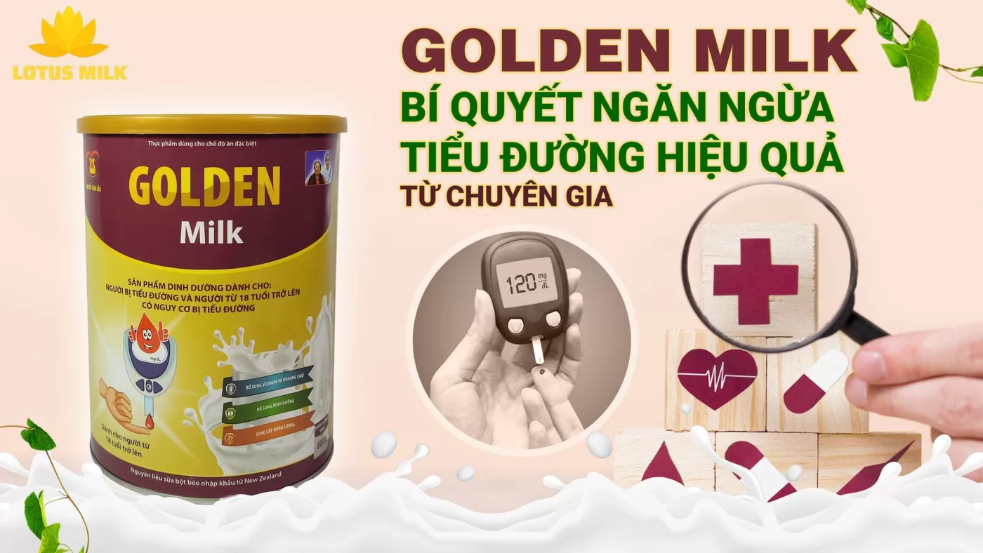 Golden Milk - Bí quyết ngăn ngừa bệnh tiểu đường từ chuyên gia